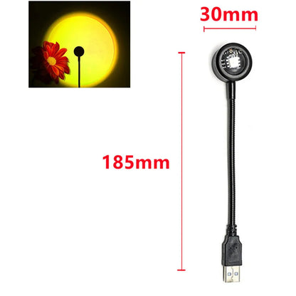Led Sunset Lamp Projector