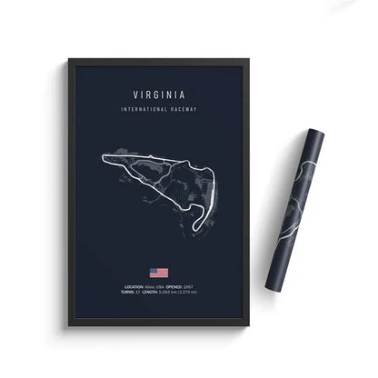 F1 Imola Monaco Track Circuit Canvas Painting