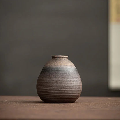 Retro Ceramic Rust Vase