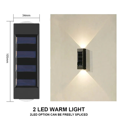 Solar Outdoor Wall Lamp
