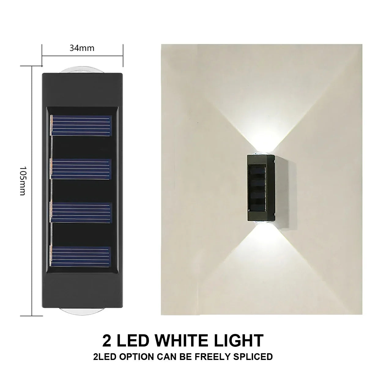 Solar Outdoor Wall Lamp