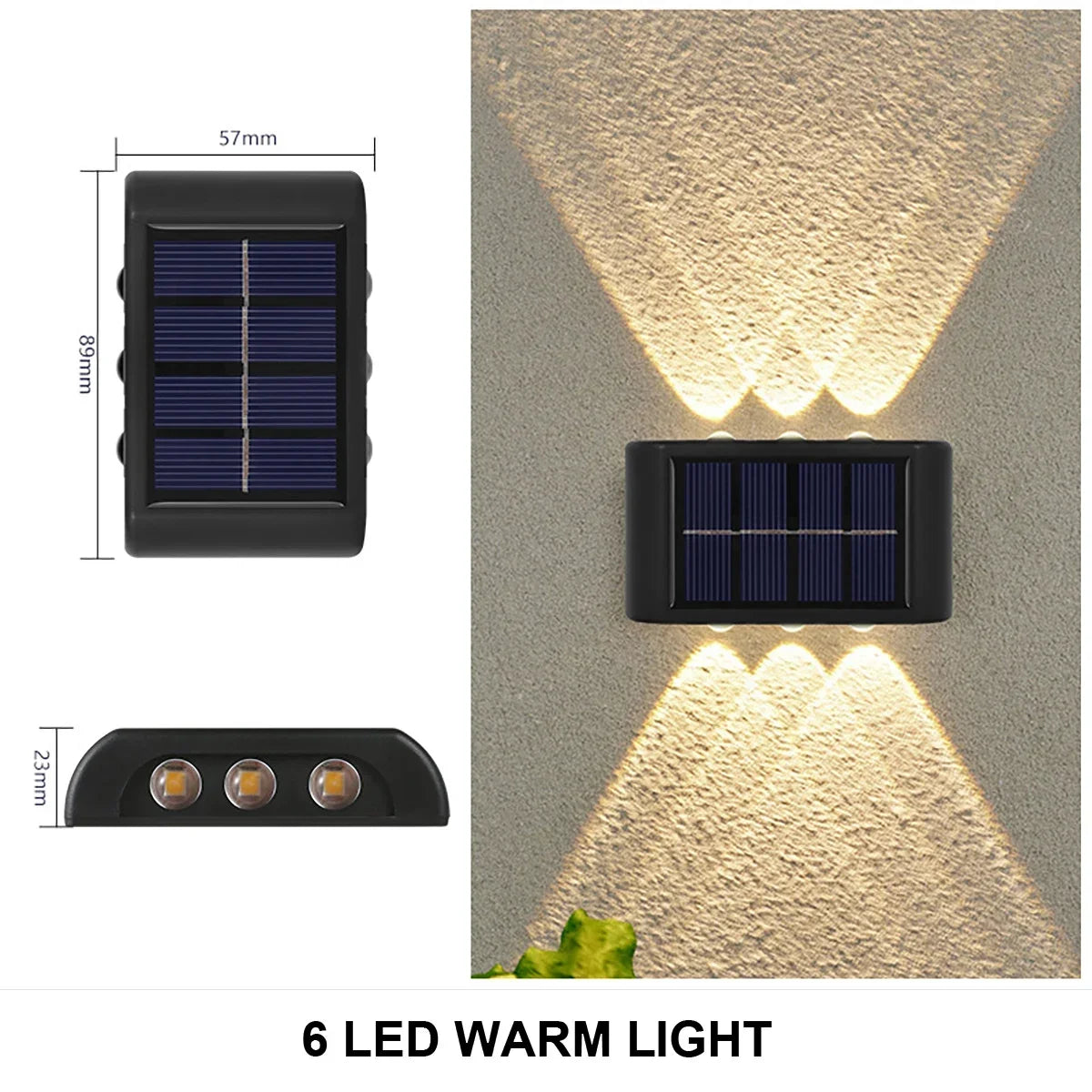 Solar Outdoor Wall Lamp