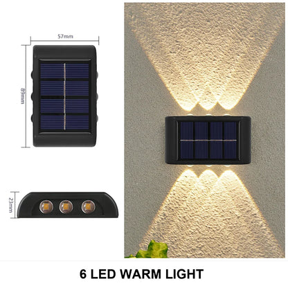 Solar Outdoor Wall Lamp