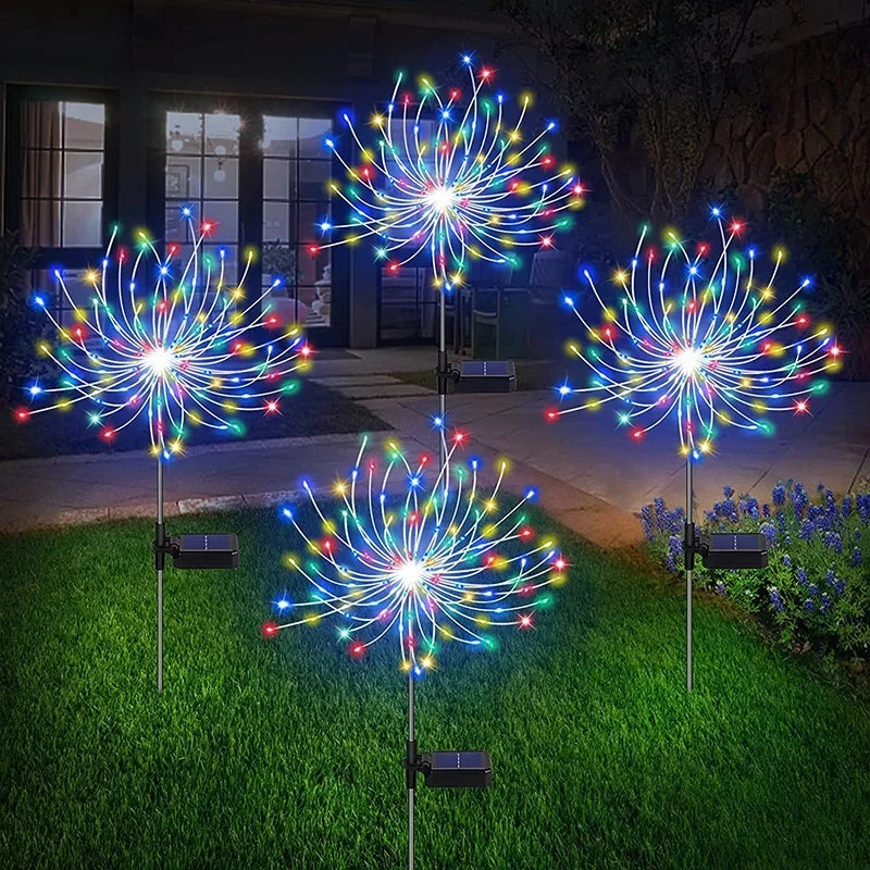 Solar LED Firework Fairy Light