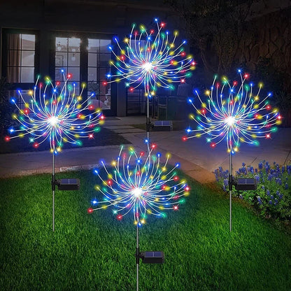 Solar LED Firework Fairy Light