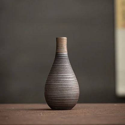 Retro Ceramic Rust Vase