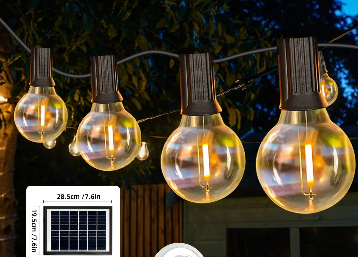 Solar String Lights Outdoor