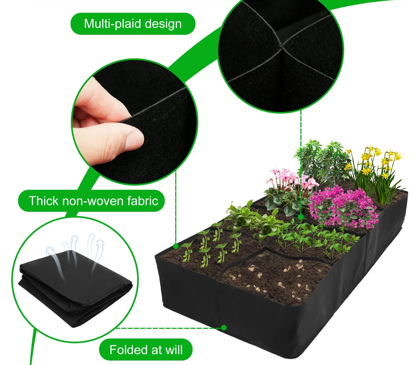 Garden Raised Planting Bed